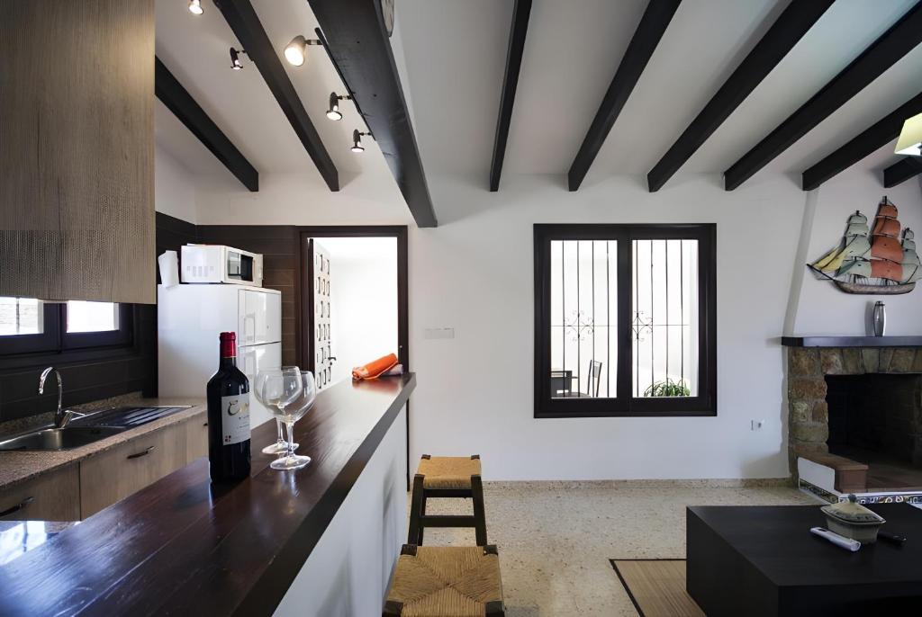 View of the interior of Villa Molino