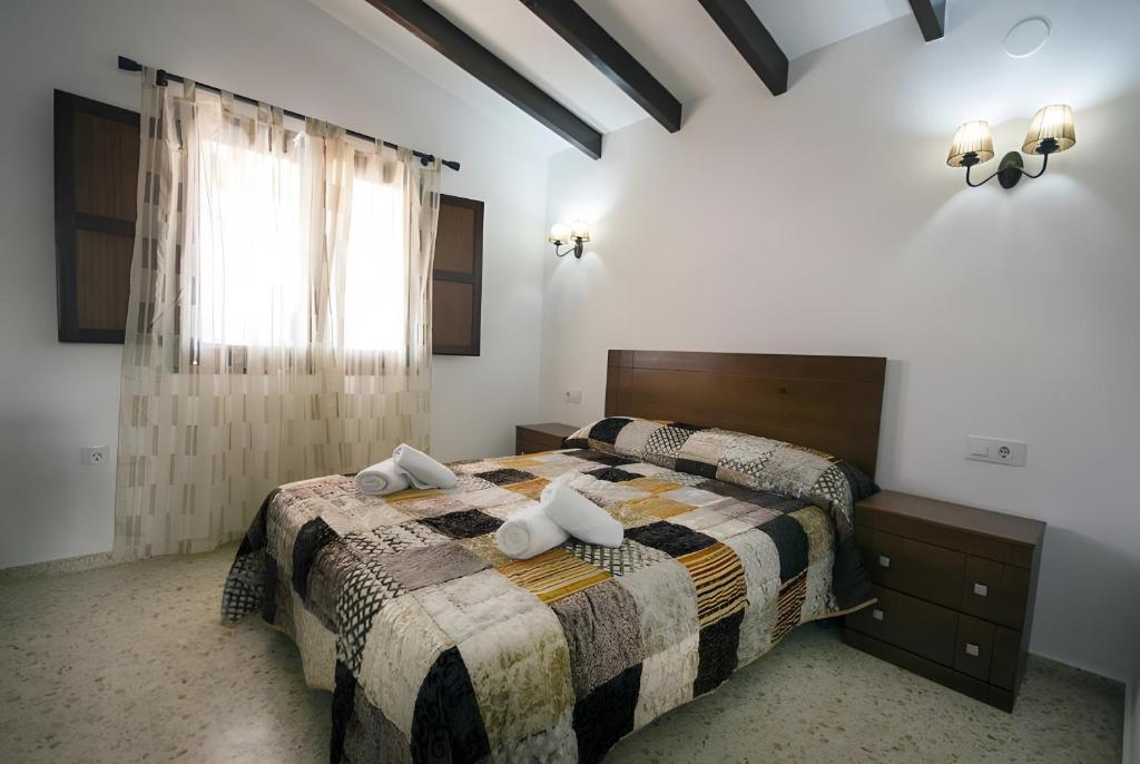 Master bedroom with modern design